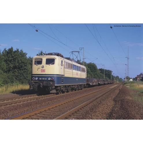 Piko 51303 - ~E-Lok BR 151 DB AG beige V + PluX22 Dec.