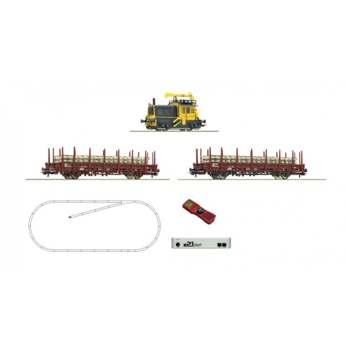 Roco 51333 - z21 Set Diesellok Sik + Bauzug