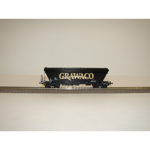 Nme 513600 - Getreidewagen Uagpps 80m³ GRAWACO, schwarz