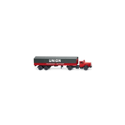 Wiking 051406 - Pritschensattelzug (Henschel) ``Union Transport``