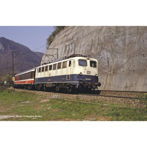 Piko 51749 - ~ E-Lok BR 140 DB, Verschleißpufferbohle IV + PluX22 Dec.