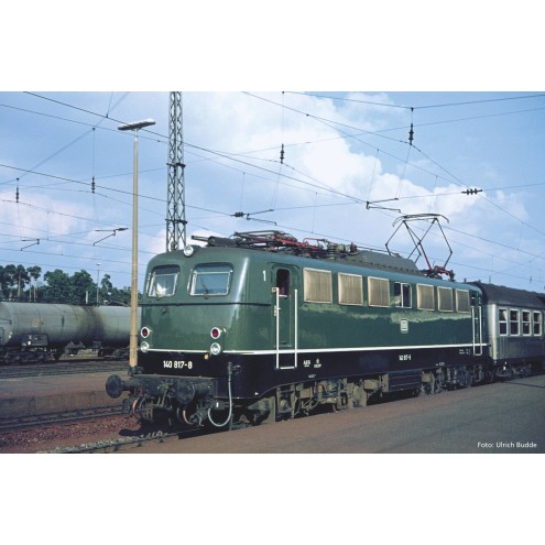 Piko 51755 - E-Lok/Sound BR 140 grün DB IV + PluX22 ec.