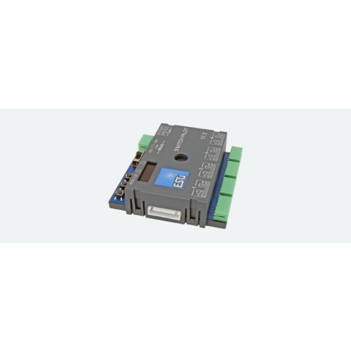 ESU 51830 - SwitchPilot 3, 4-fach Magnetartikeldecoder, DCC/MM, OLED, mit RC-Feedback, updatefähig