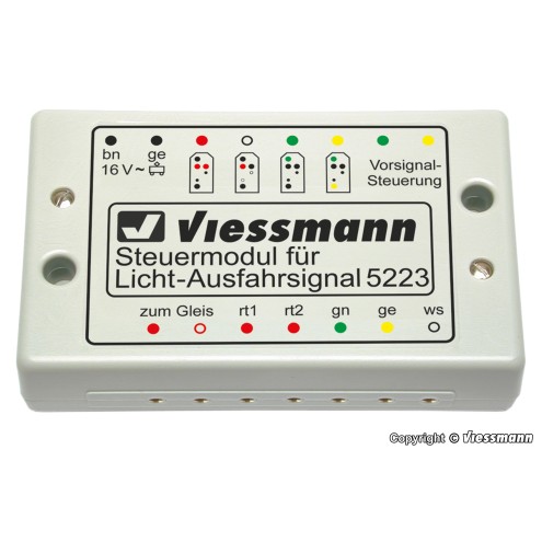Viessmann 5223 - Steuermodul für Licht-Ausfahrsignal