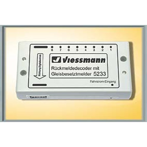 Viessmann 5233 - Rückmeldedecoder mit Gleisbesetztmelder