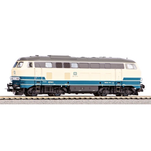 Piko 52409 - ~Diesellok BR 216 beigeblau DB IV + PluX22 Dec.