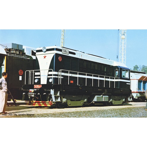 Piko 52438 - Diesellok/Sound Blau T435 ČSD III + PluX22 Dec.