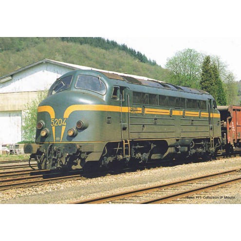Piko 52489 - ~Diesellok/Sound Rh 202 SNCB IV + PluX22 Dec.