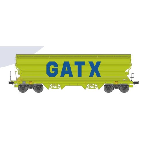 NME 525600 - Getreidewagen Tagnpps 95m³ "GATX", neongrün