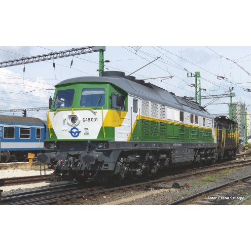 Piko 52913 - Diesellok Rh 648 Gysev VI + DSS PluX22