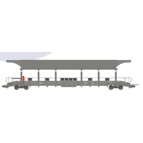 NME 538616 - Mittelwagen überdacht, BLS Autotransport, m. Überfahrblech, geänd. Wag.nr.