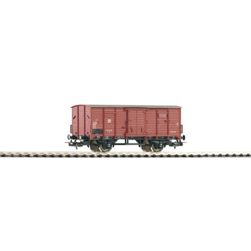 Piko 54986 - Ged.GüterwagenG02 ohne Bh., braun, DR, Ep. III "Sale"