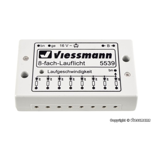 Viessmann 5539 - 8-fach-Lauflicht