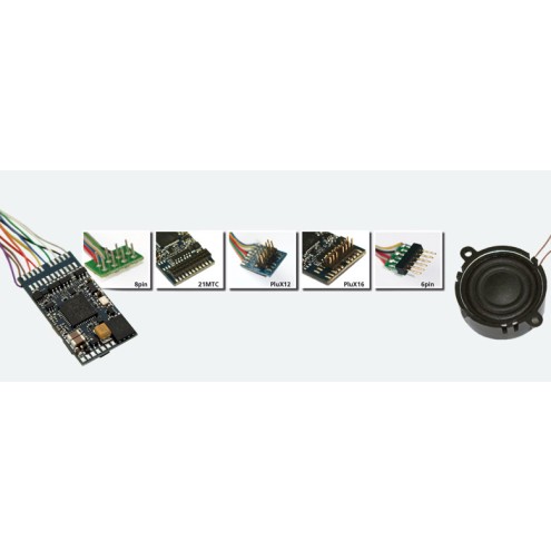 ESU 66497 - LokSound V4.0 M4 "Universalgeräusch zum Programmieren", PluX22