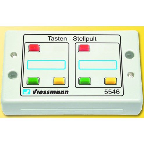 Viessmann 5546 - Tasten-Stellpult 3-begriffig