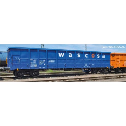 NME 554691 - Hochbordwagen Eanos 15,74m "WASCOSA", dkl.blau, m. Zugschl.bel. DE, DC/DCC, FN