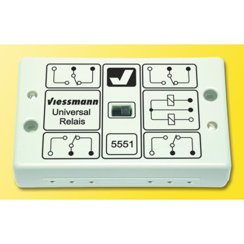 Viessmann 5551 - Universal-Relais 1x4UM