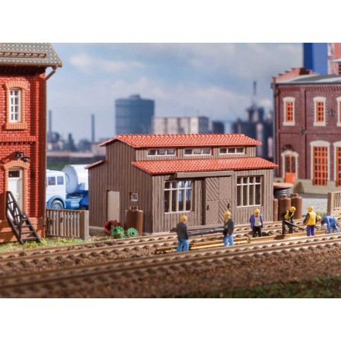 Vollmer 45622 - H0 Güterschuppen für Gefahrgut