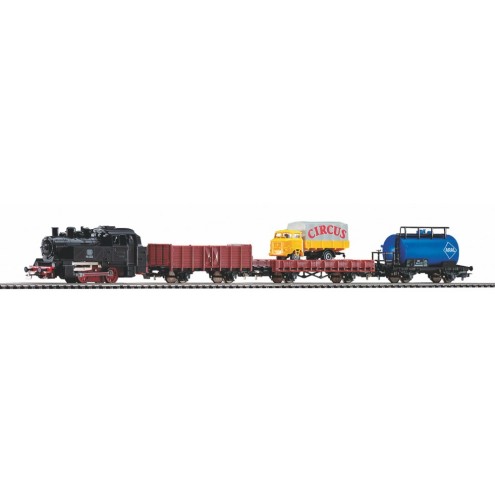 Piko 57113 - S-Set Tenderlok + Güterwagen A-Gleis & B