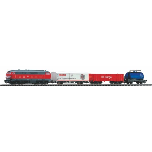 Piko 57154 - S-Set DB Cargo: BR 218 + Güterwgn. A-Gleis & B V