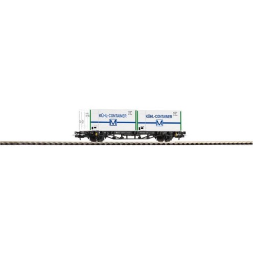 Piko 57796 - Containertragwagen Kühlcontainer