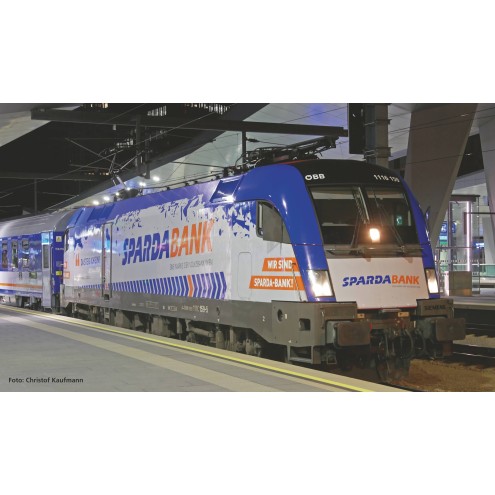 Piko 57926 - E-Lok Rh 1116 Sparda-Bank ÖBB VI + DSS 8pol.