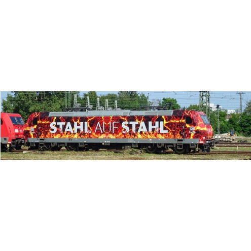Piko 57944 - ~E-Lok BR 185 Stahl DB AG VI + 8pol. Dec.