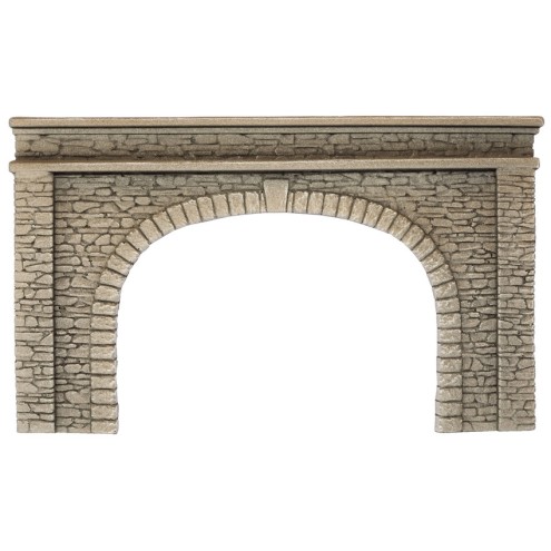 Noch 58062 - Tunnel-Portal, 2-gleisig, 22 x 13 cm