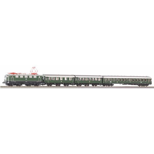 Piko 58144 - 4tlg. Zugset Wendezug E-Lok BR E 41, Umbauwg. und Mitteleinstiegssteuerwg. DB III