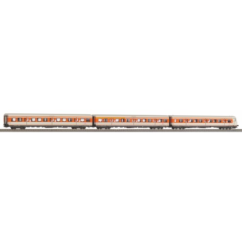 Piko 58226 - 3er Set S-Bahn Wagen orange-grau DB AG V