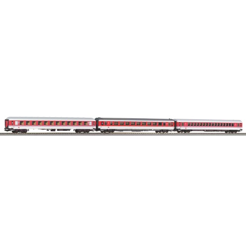 Piko 58249 - 3tlg. Personenwg.-Set IC 602 Gorch Fock #2 DB AG V