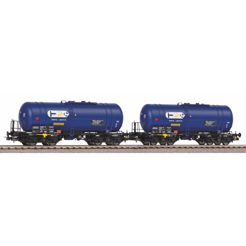 Piko 58263 - 2er Set Kesselwg. (406Ra) Zaes Tankpol Logistics (PKP) V