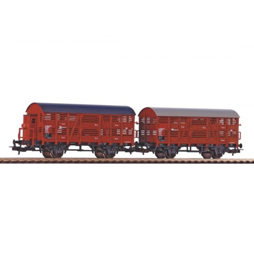 Piko 58367 - 2er Set Verschlagwagen DR III