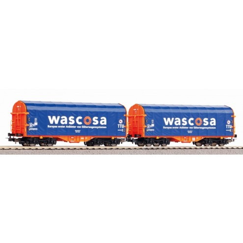 Piko 58396 - 2er Set Schiebeplanwg. Shimms SBB-Wasco VI