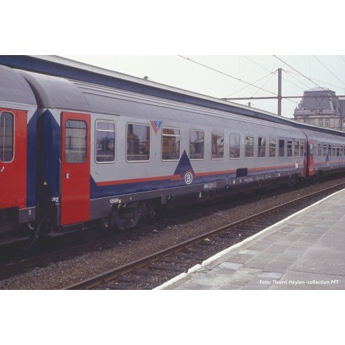 Piko 58542 - Personenwg. Eurofima 2. Kl. SNCB V
