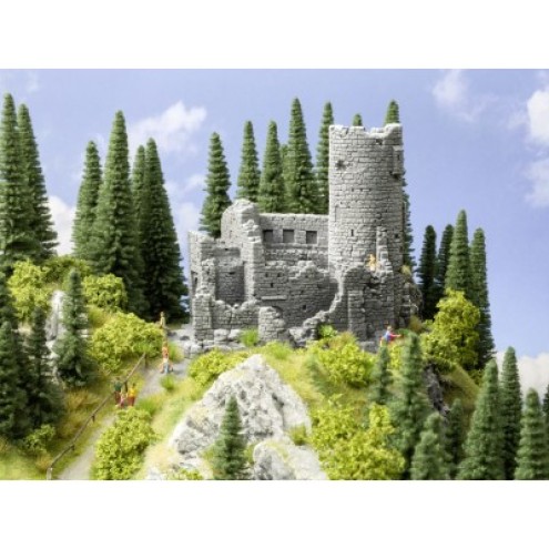Noch 58605 - Burgruine, 20 x 16,3 cm, 16,5 cm hoch