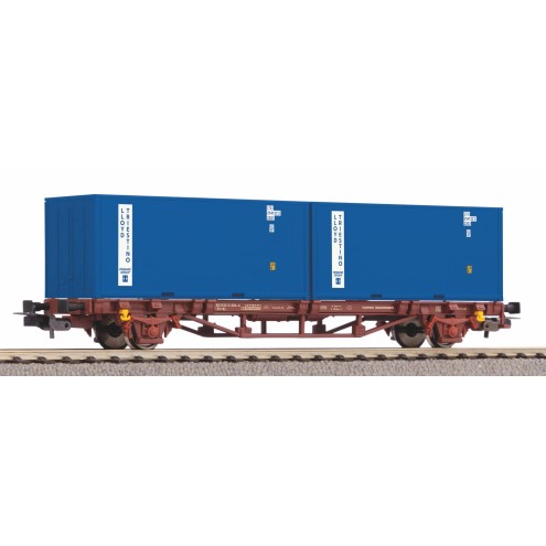Piko 58755 - Containertragwagen mit 2x 20 Container FS IV
