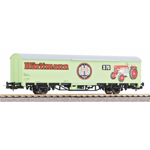 Piko 58799 - Ged. Güterwgn Starke Marken Hürlimann Traktoren SBB VI