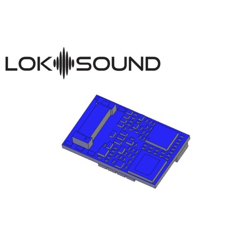 ESU 58928 - LokSound 5 Nano DCC "Leerdecoder", Next18, Retail, mit Lautsprecher 11x15mm, Spurweite: N, TT, H0
