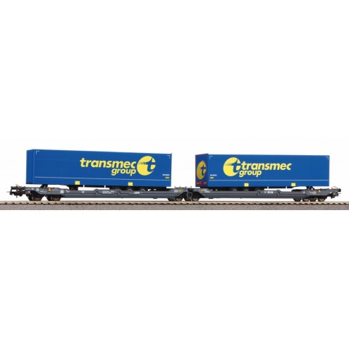 Piko 58971 - Taschenwg. T3000e Container Transmeg VI
