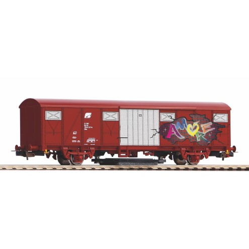 Piko 58998 - Schienenreinigungswg. FS V mit Graffiti