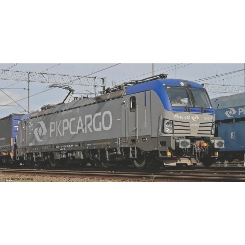 Piko 59393 - E-Lok/Sound EU46 Vectron PKP Cargo VI + PluX22 Dec.
