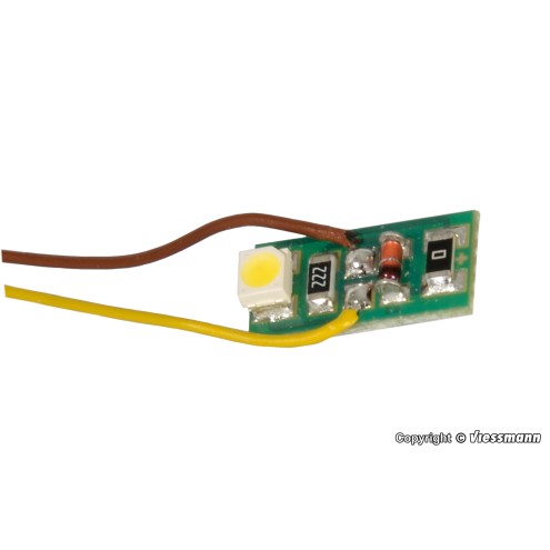 Viessmann 6006 - Hausbeleuchtung mit 1 LED warmweiß, 10 Stück