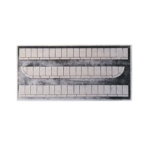 Noch 60340 - Struktur-Bürgersteig “Beton-Platten”, 2 Stück