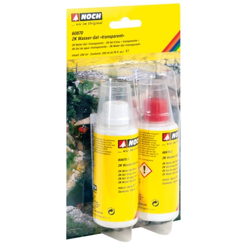 Noch 60870 - 2K Wasser-Gel, 2 Komponenten à je 100 ml