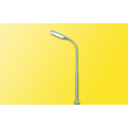 Viessmann 60901 - H0 Peitschenleuchte, Kontaktstecksockel, LED weiß