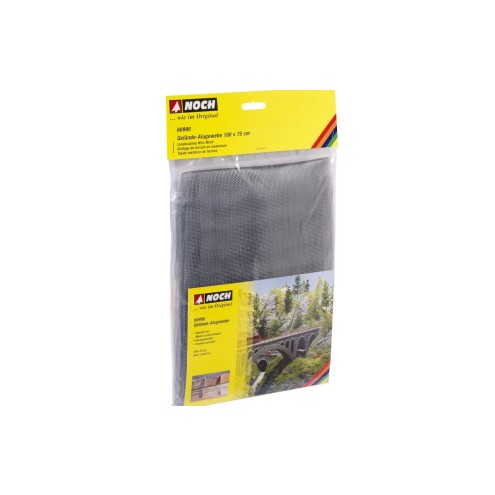 Noch 60990 - Gelände-Alugewebe, 100x75 cm, gefaltet im Beutel