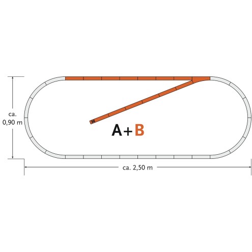 Roco 61101 - Gleisset B geoLine