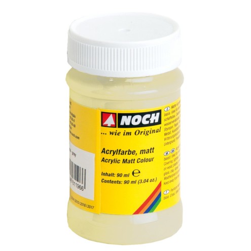 Noch 61191 - Acrylfarbe, matt, elfenbein