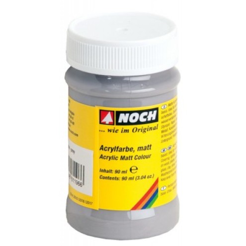 Noch 61196 - Acrylfarbe, matt, grau